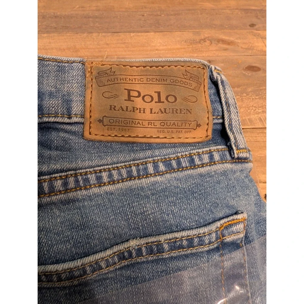 Polo Ralph Lauren Hampton Straight Stretch Denim‎ Jean Mens 40 x 32